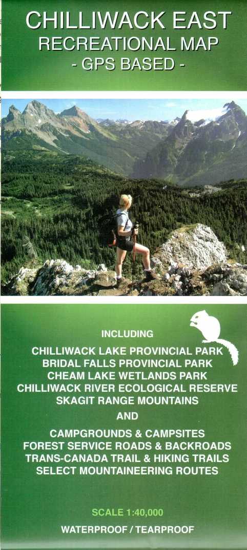 Chilliwack East Recreation Map 1:40,000