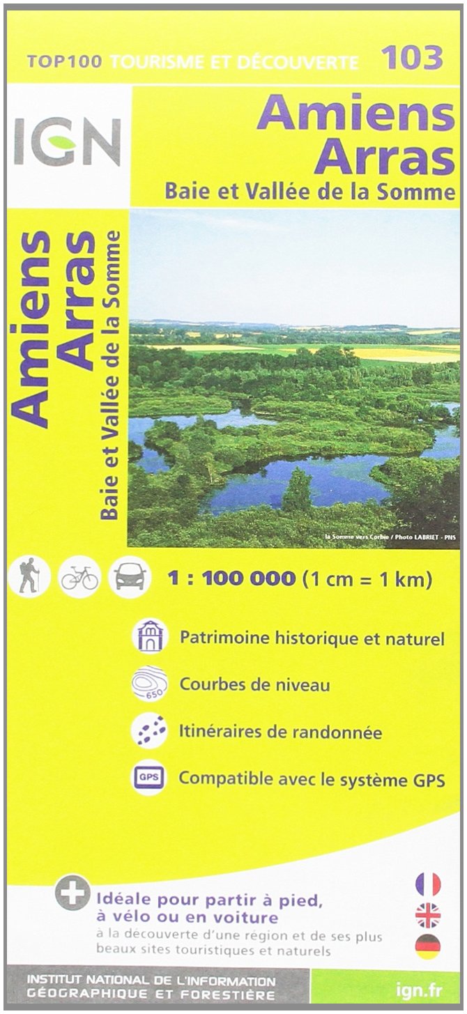 103- Amiens/ Arras 1:100,000
