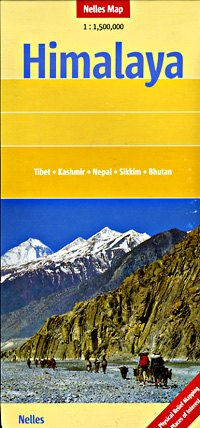 Himalaya 1:1,500,000 Nelles