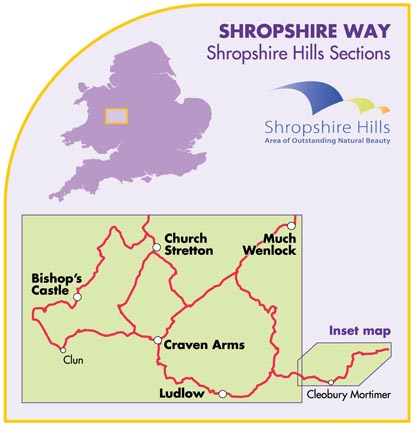 Shropshire Way, Shropshire Hills- Harvey