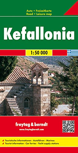Greece : Kefalonia Island 1: 50,000-2021