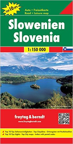 Slovenia FB Map 1:150 000- 2019 edi
