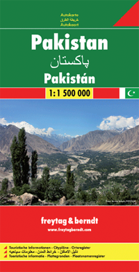 Pakistan FB map 1:1 500 000 2016 edi