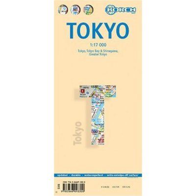 Tokyo Borch City Map 1:17,000-2023 edi