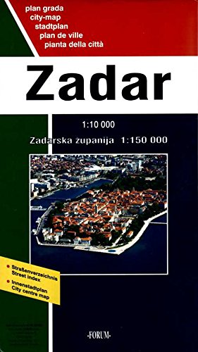 Zadar FB Street Map 1:10 000