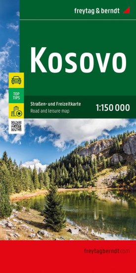 (image for) Kosovo FB Road Map 1:150,000 - 2024 Edi