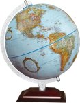 (image for) Aragon 12" Blue Desk Globe - 2023 edi
