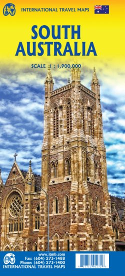 (image for) 1. South Australia & Northern Territory Travel Map 1:1,9M 2020ed