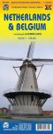 (image for) 1. Netherlands, Belgium & Luxembourg Travel Map 1:350K- 2016