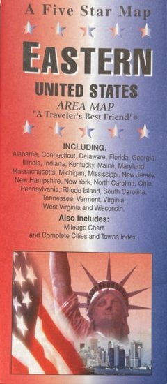 (image for) EASTERN UNITED STATES AREA MAP