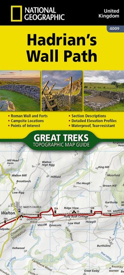(image for) Hadrian's Wall Path NG TOPO Map - 2024