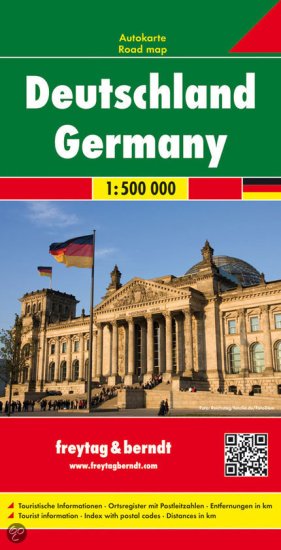 (image for) Germany Road Map 1:500 000 - FB - 2018