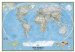 (image for) World Political Natg laminated 48x72"