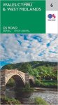 (image for) Wales & West Midlands (OS Road 6) 1:250K