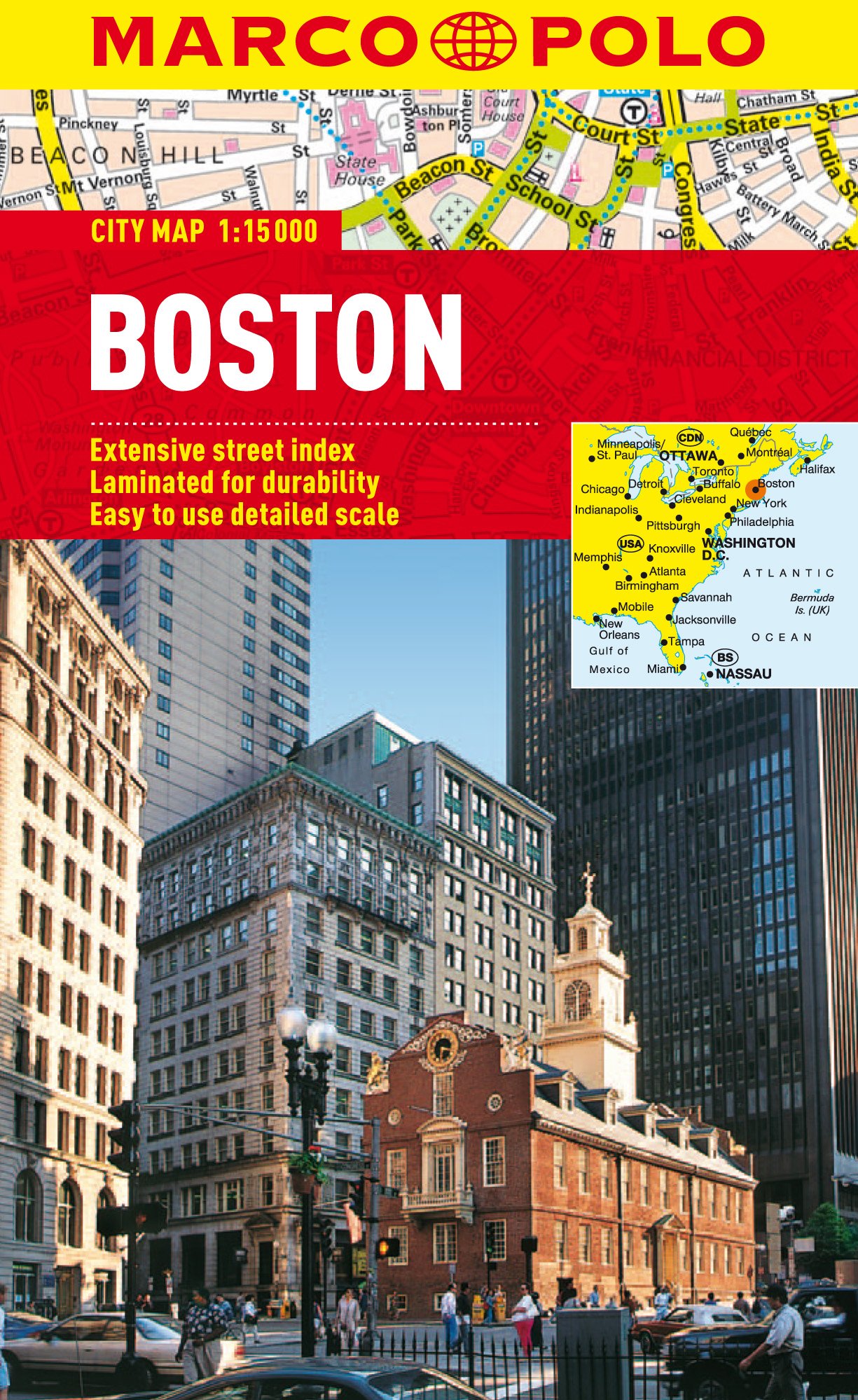 Boston MP city Map 1 : 15,000