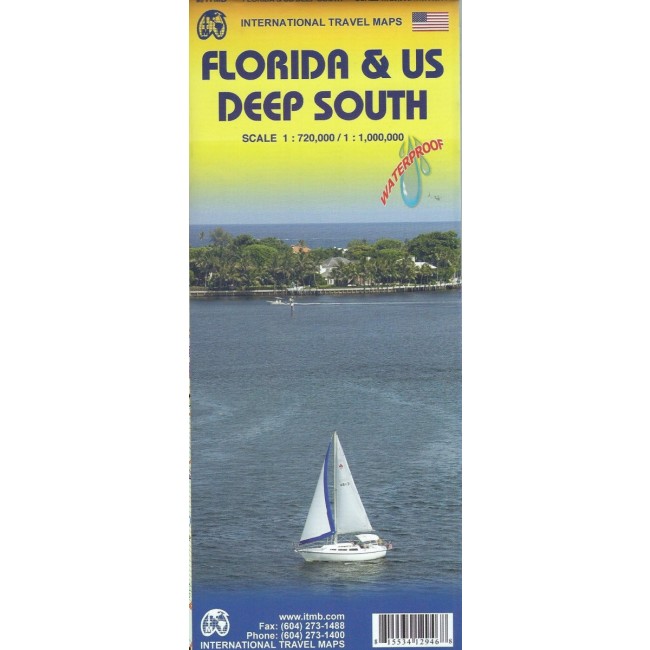 1. Florida & US Deep South 1:720,000/1:1M- 2014 ed