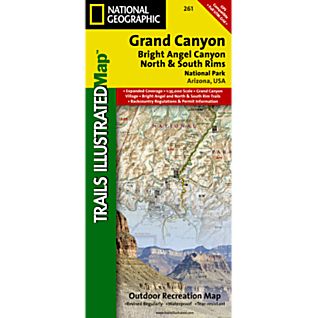 261- Grand Canyon Bright Angel Canyon NG Trails Illustrated Map