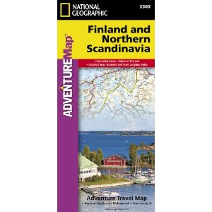 Finland and Northern Scandinavia Adventure Map Natg