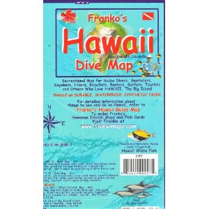 Hawaii Franko's Dive Map