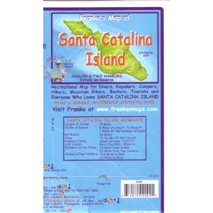 Santa Catalina Island Franko's Map
