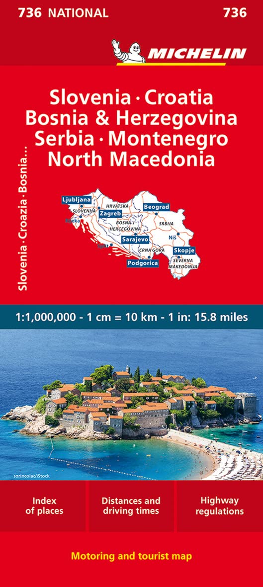 736 Slovenia/Croatia/Bosnia&Herz/Serbia/Montenegro/Macedonia