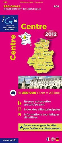 France: Centre Region 1: 250,000 R07