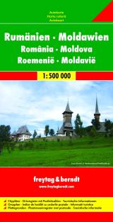Romania/Moldova FB Road Map 1: 500,000