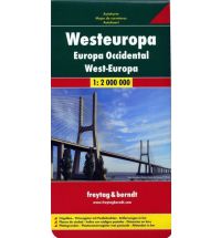 Europe : Western road map 1:2 000 000