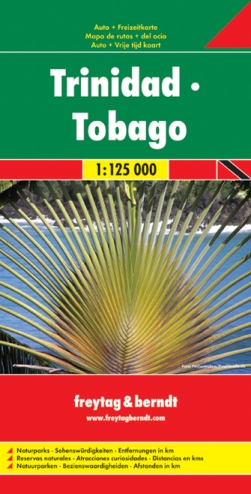 Trinidad & Tobago FB Road Map 1: 125,000