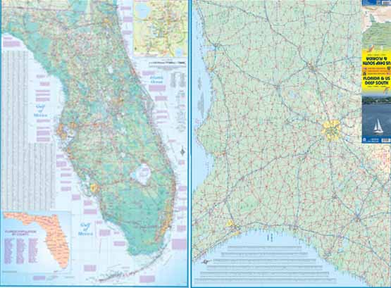 1. Florida & US Deep South 1:720,000/1:1,000,000