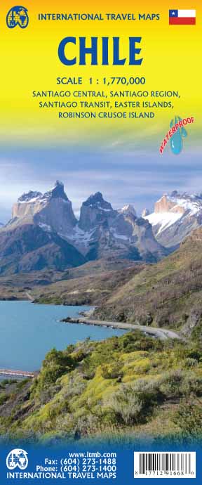 1. Chile Travel Reference Map 6th Ed. 2019 (WP)-2019edi