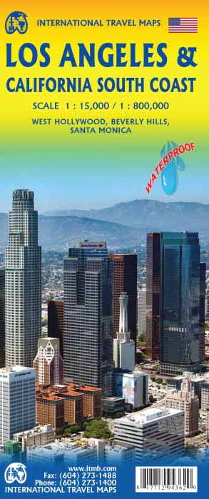 1. Los Angeles and Southern California Travel Reference Map WP