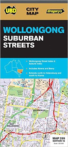 Wollongong Suburban Streets Map#299 UBD 1:25K
