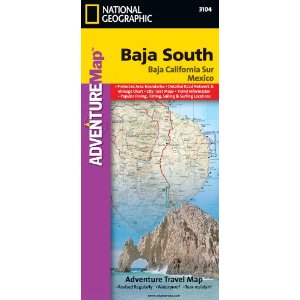 Baja California South AdventureMap # 3104 (2019edi)