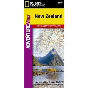 New Zealand AdventureMap [Map] #3500