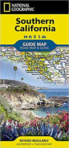 Southern California Guide Map natg 2019