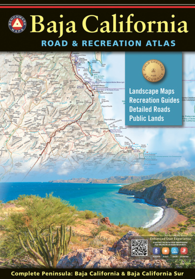 Baja California Road & Recreation Atlas 2021 edition