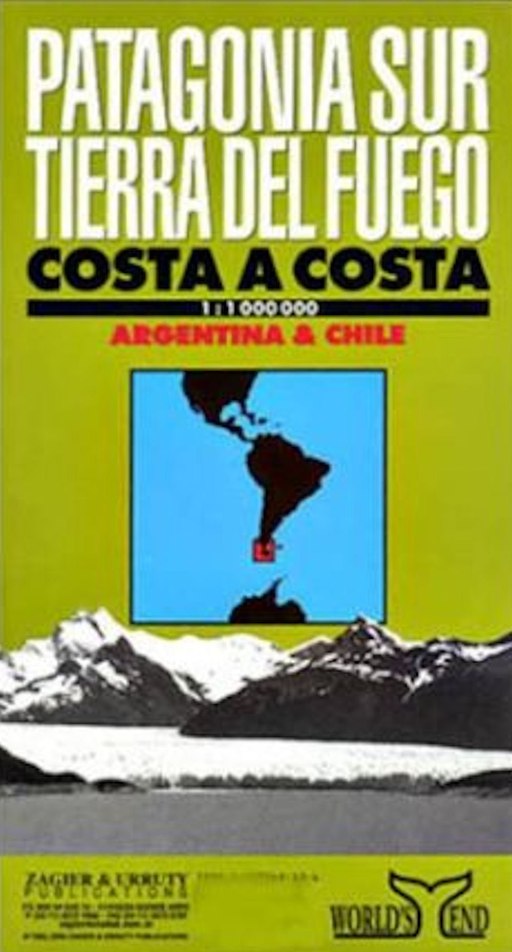 Patagonia CoastToCoast (Zagier&Urruty) - 1:1,000,000