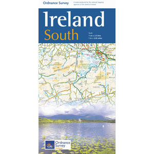 Ireland South Map 1:250 000