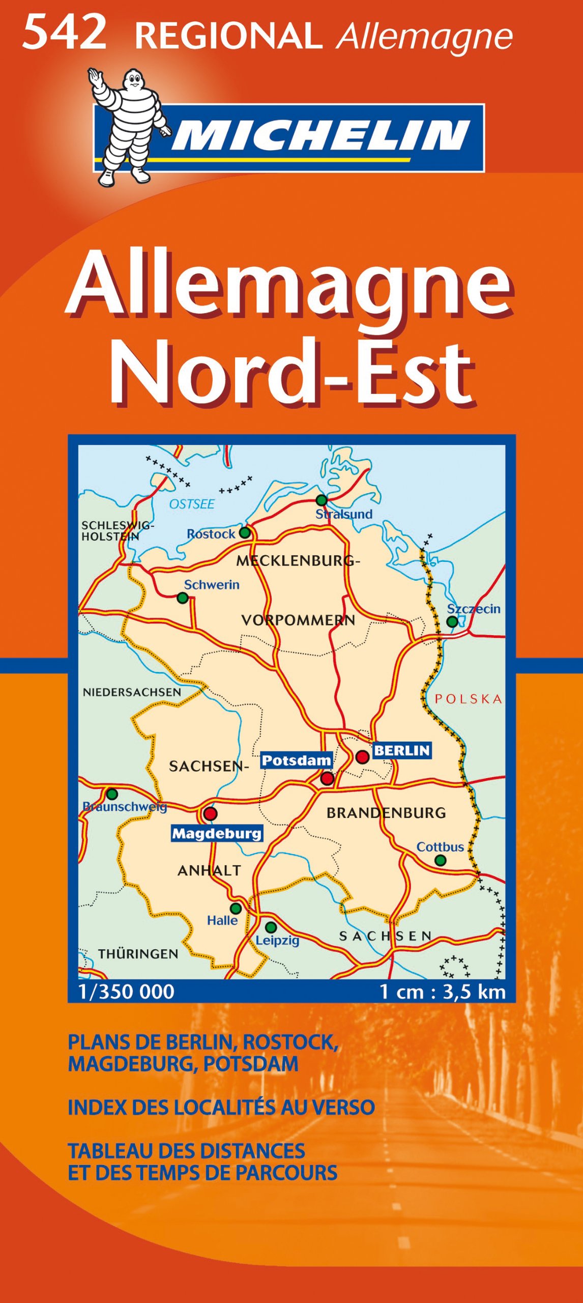 542- Germany Nord-East Michelin