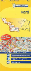 302- Nord de France 1:150,000 Road Map
