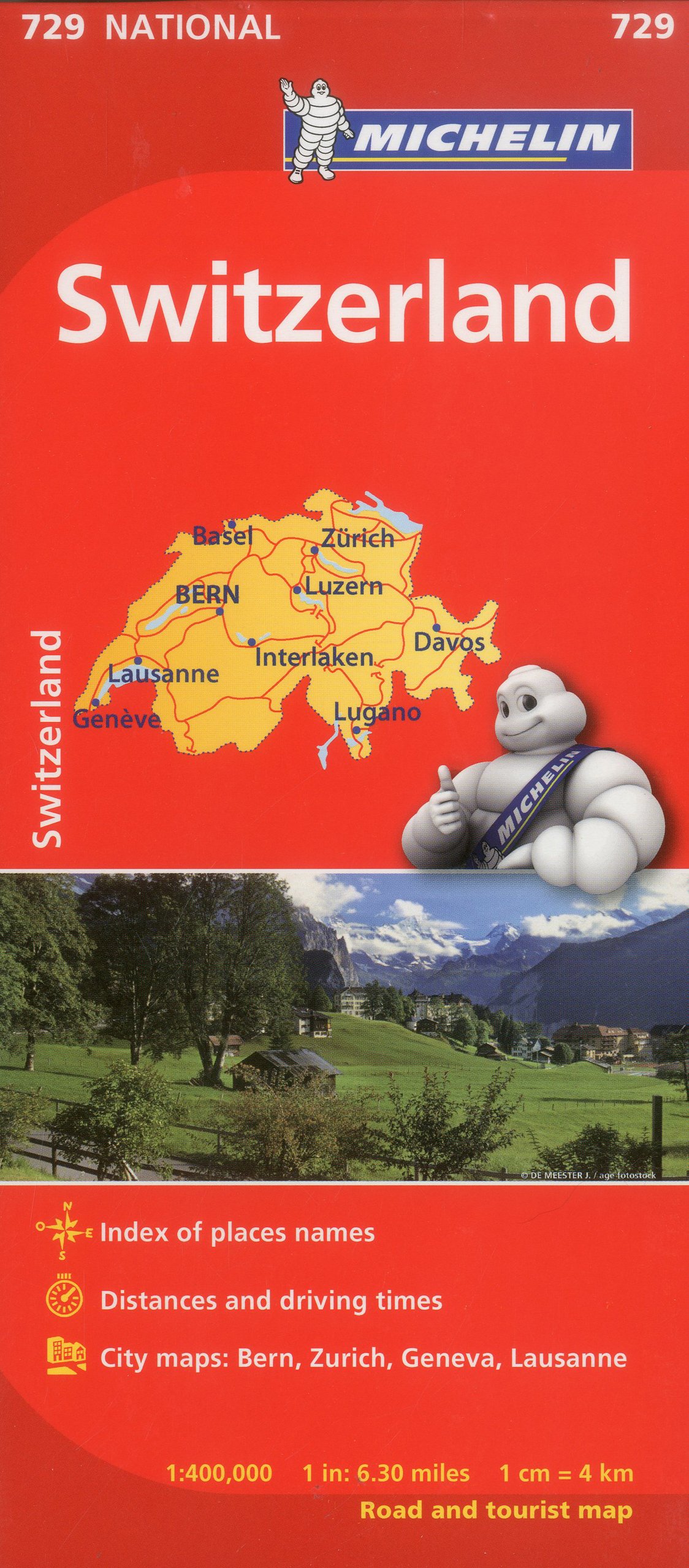 729 Switzerland Road map 2023 edi