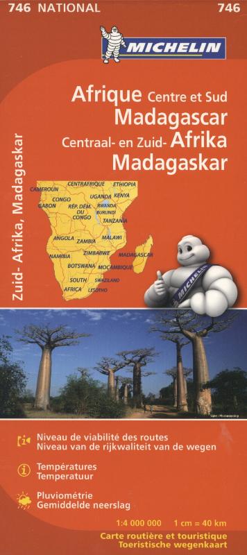 746 Africa Central&South/Madagascar Michelin 2019 edi