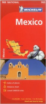 (image for) 765 Mexico Michelin Map- 2023 edi