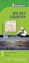 172 Big Sky Country Map (USA Michelin)