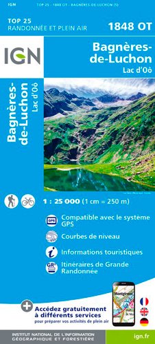 Bagneres-de-Luchon / Lac d'Oo 2017: IGN.1848OT