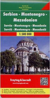 Serbia, Montenegro & Macedonia FB 1:500K