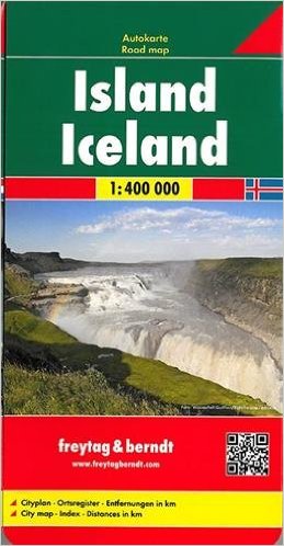 Iceland FB Road Map 1: 400,000