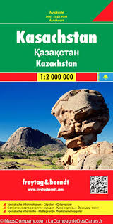 Kazakhstan Road Map1:2M FB