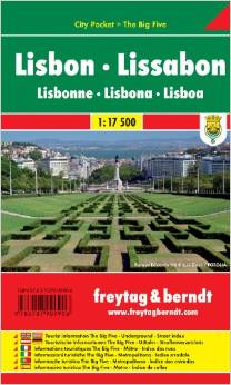 Lisbon City Pocket Map FB 1:17.5K - 2015